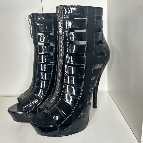 Bebe Kardashian leather ankle boots - Picture 3 of 12